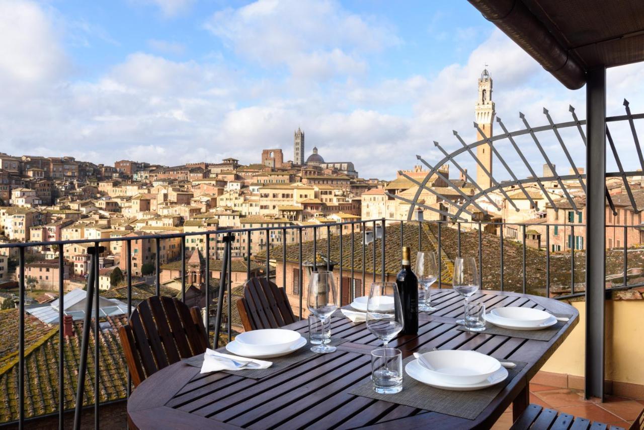 Appartamento Panoramico San Martino 12 Siena Bagian luar foto