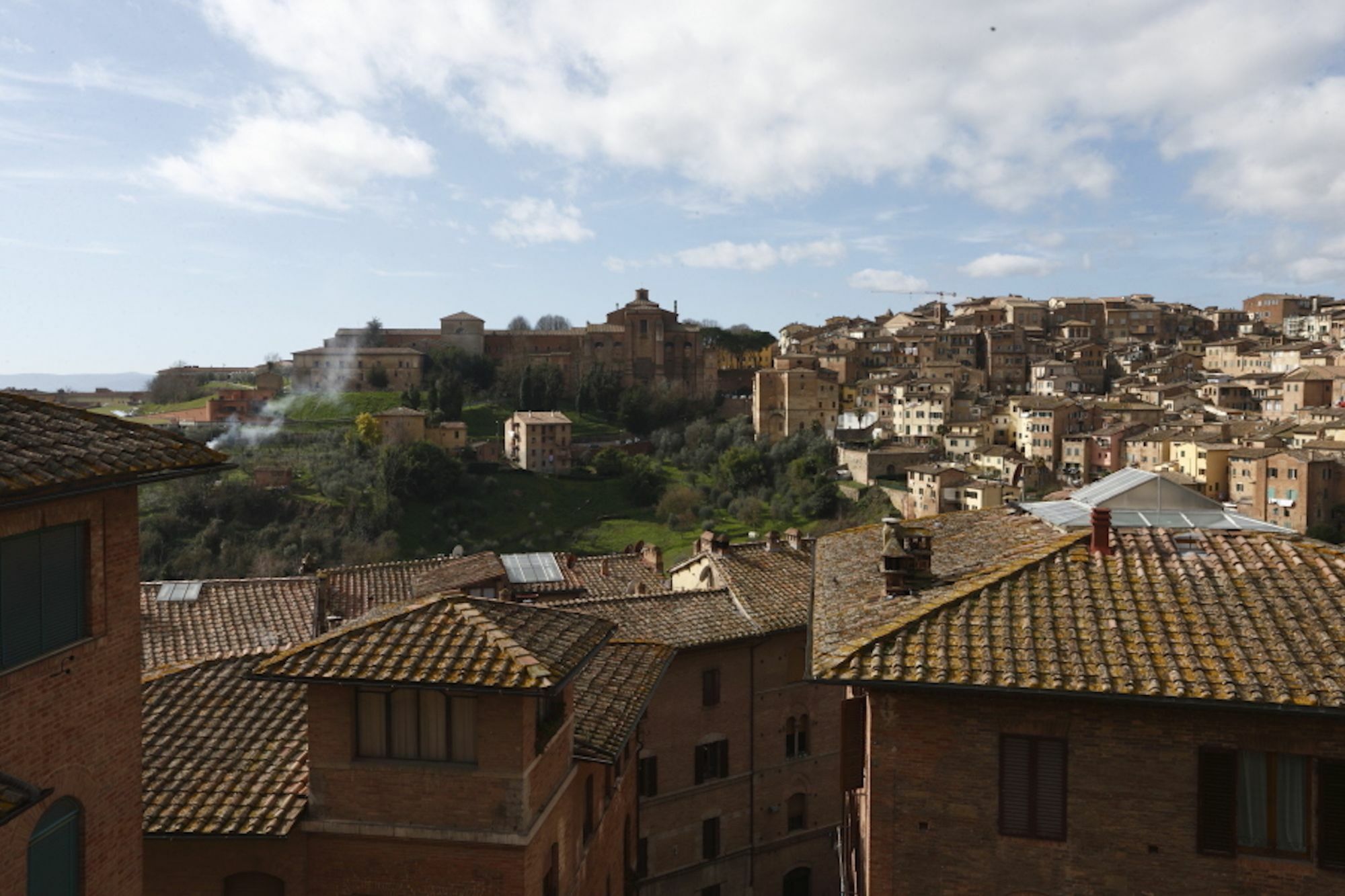 Appartamento Panoramico San Martino 12 Siena Bagian luar foto